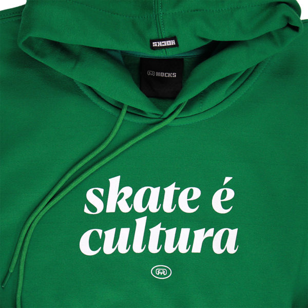 Moletom Canguru Hocks Skate Cultura Verde
