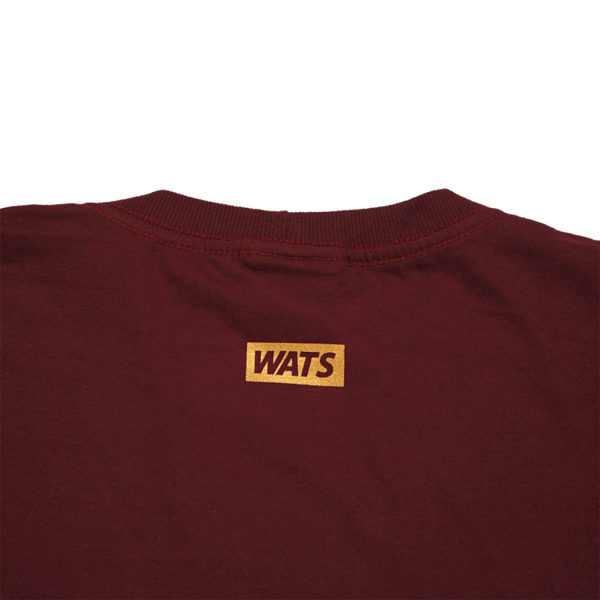 Camiseta Wats Skate Classic Bordô