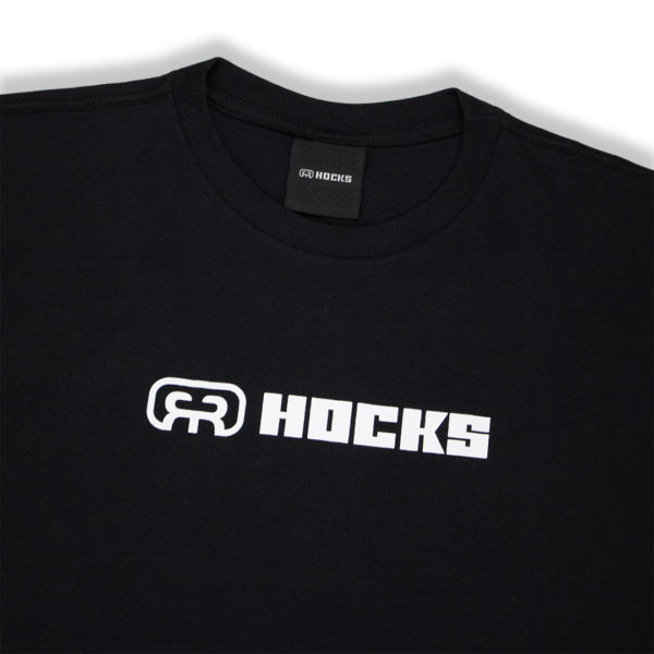 Camiseta Hocks Skate Logo Preta
