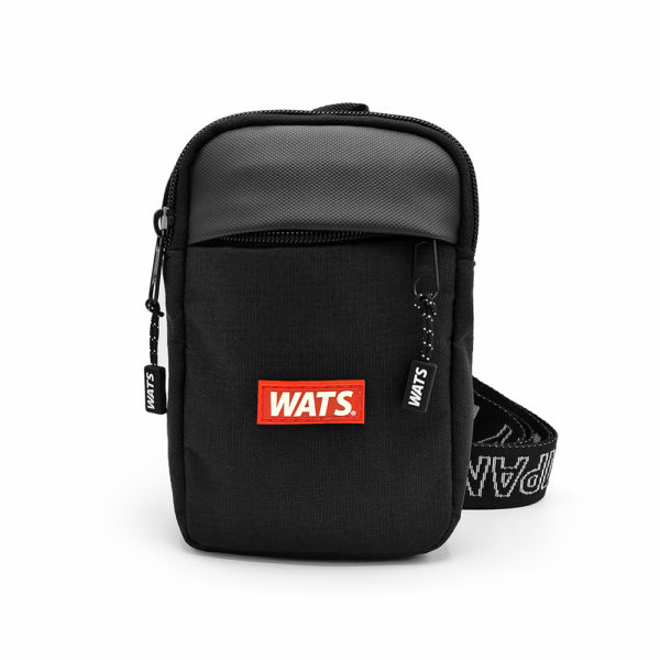 Bolsa Shoulder Bag Wats Skate Pocket Preta