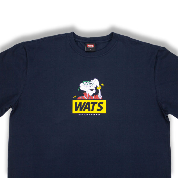 Camiseta Wats Skate Azul Marinho Delux