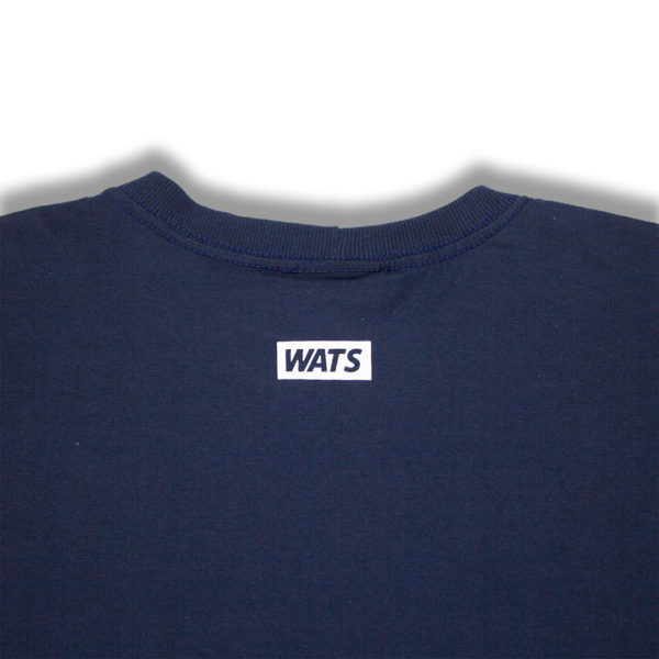 Camiseta Wats Skate Azul Marinho Delux