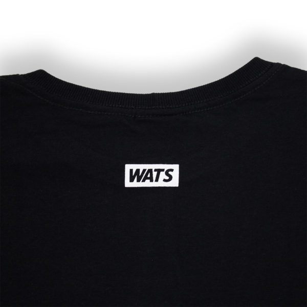 Camiseta Wats Skate Tag Preta
